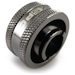 A product image of XSPC G1/4 13mm 1/2" Black Chrome Compression Fitting