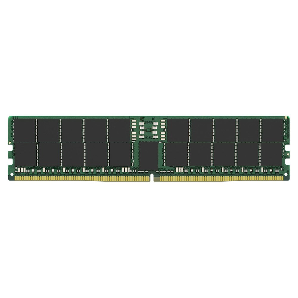 A large main feature product image of Kingston Server Premier 128GB Single (1x128GB) DDR5-6400 C52 ECC