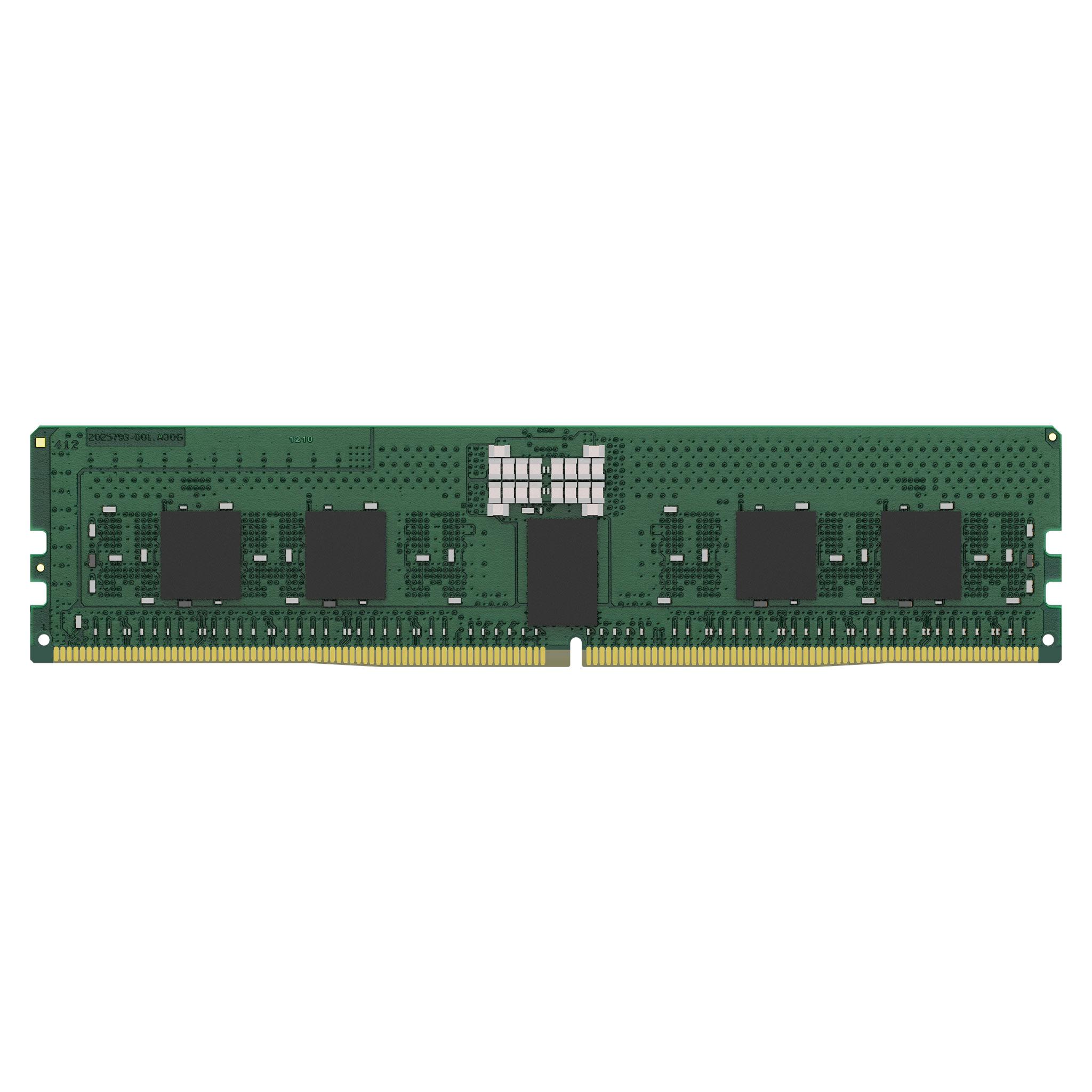 A large main feature product image of Kingston Server Premier 16GB Single (1x16GB) DDR5-6400 C52 ECC