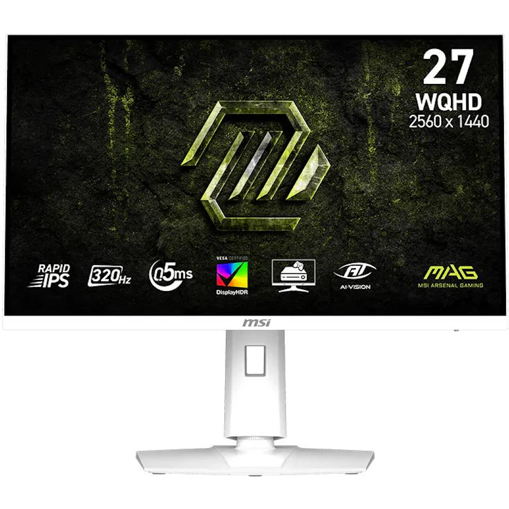 MSI MAG 274QRFW X32 - 27" 1440p 320Hz 0.5ms Rapid IPS Gaming Monitor