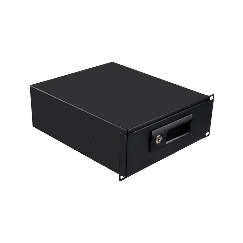 DeskPi RackMate 10" 2U Rackmount Lockable Drawer for T2 & T0/T1 Plus