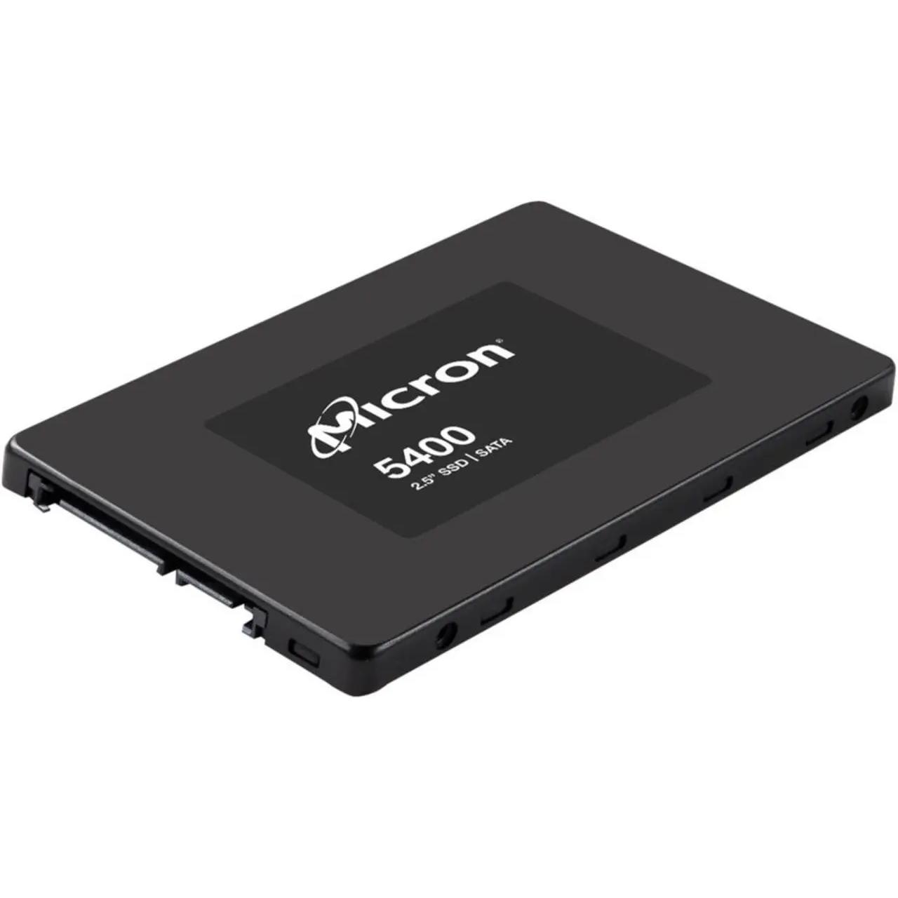 A large main feature product image of Micron 5400 MAX 2.5" SATA Enterprise SSD - 3.84TB