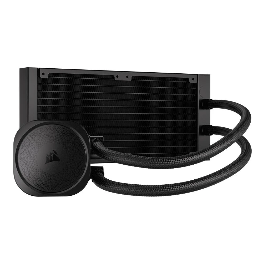 A large main feature product image of EX-DEMO Corsair NAUTILUS 240 RS - 240mm AIO Liquid CPU Cooler (Black)