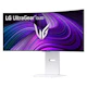 A small tile product image of EX-DEMO LG UltraGear OLED 34GX90SA-W - 34" Curved 1440p Ultrawide 240Hz 0.03ms Gaming Monitor (White)