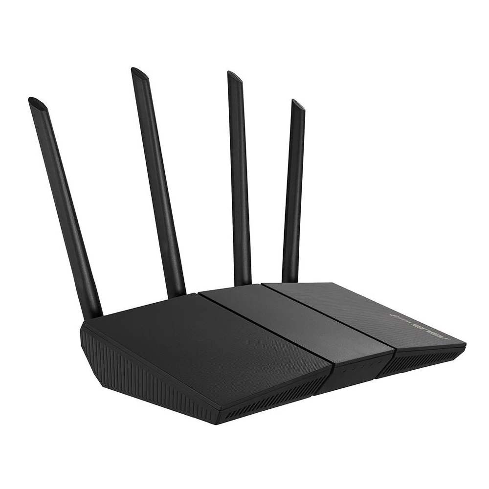 A large main feature product image of EX-DEMO ASUS RT-AX57 AX3000 Dual Band WiFi 6 802.11ax Router