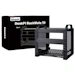A product image of DeskPi RackMate T0 Rackmount 10" 4U Server Cabinet (Black)