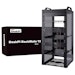 A product image of DeskPi RackMate T2 Rackmount 10" 12U Server Cabinet (Black)