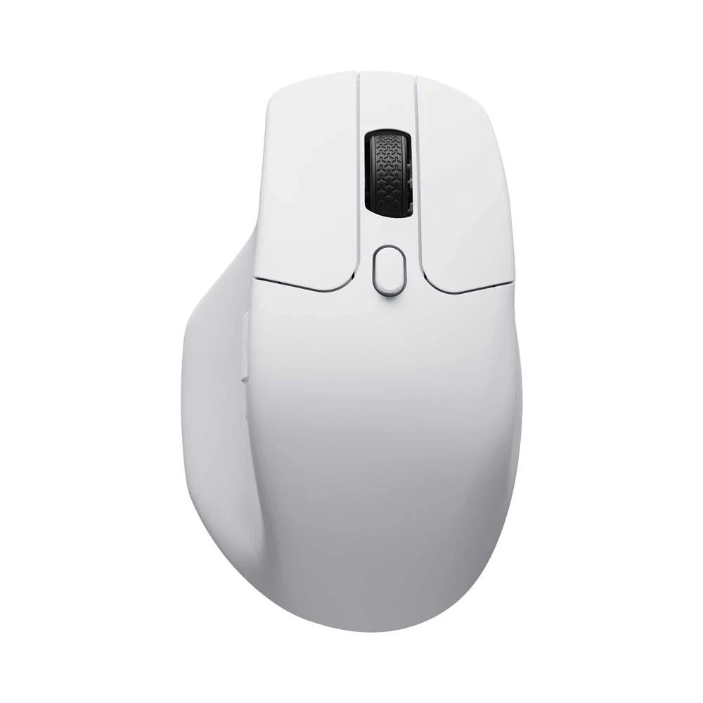 A large main feature product image of EX-DEMO Keychron M6 - 8K Wireless Mouse (White)