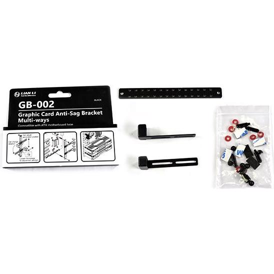 A large main feature product image of EX-DEMO Lian Li Anti-Sag Graphics Card Support Bracket