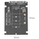 A small tile product image of EX-DEMO Simplecom SA207 mSATA + M.2 (NGFF) to SATA 2 In 1 Combo Adapter