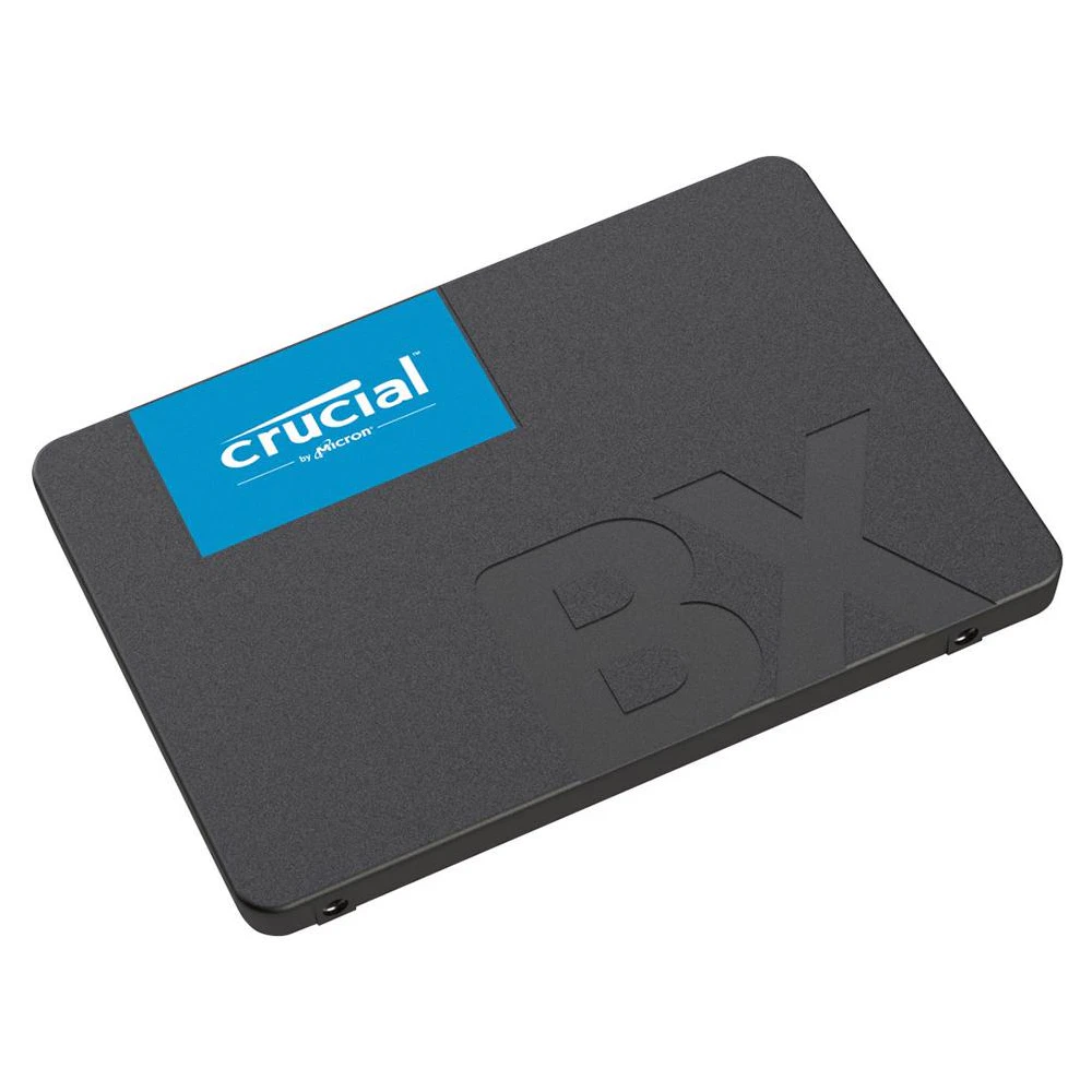 A large main feature product image of EX-DEMO Crucial BX500 SATA III 2.5" SSD - 240GB