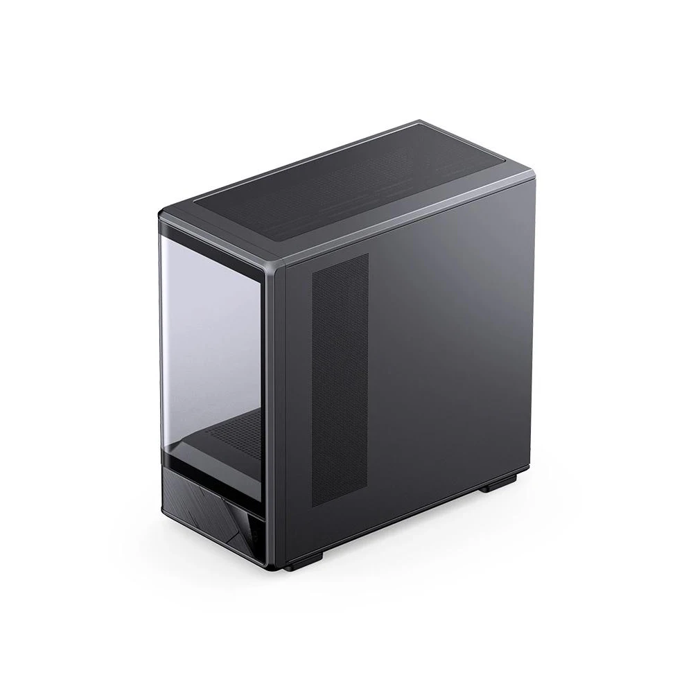 A large main feature product image of EX-DEMO Jonsbo D200 Tempered Glass Micro Tower Case (Black)