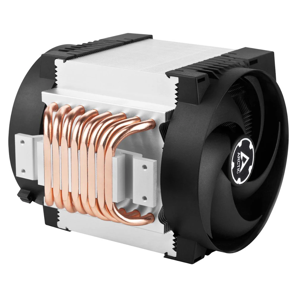 A large main feature product image of EX-DEMO ARCTIC Freezer 4U-M Rev. 2 Server CPU Cooler