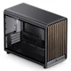 A small tile product image of Jonsbo D33 Wood - 39L Compact mATX Case (Black)