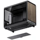A small tile product image of Jonsbo D33 Wood - 39L Compact mATX Case (Black)