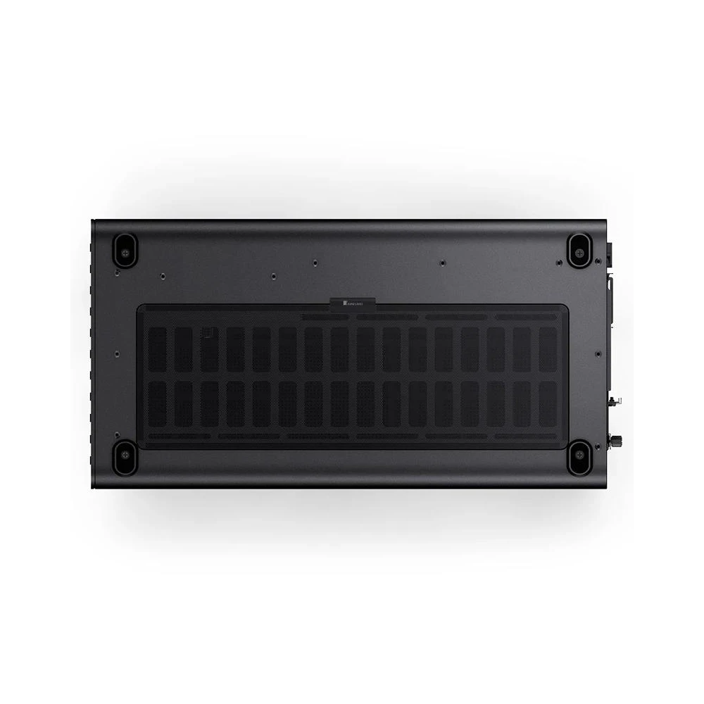 A large main feature product image of Jonsbo D33 Wood - 39L Compact mATX Case (Black)