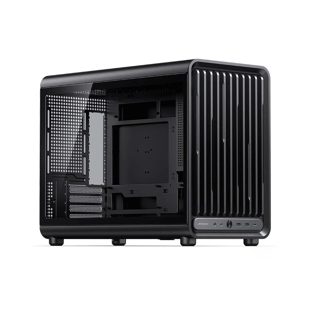 A large main feature product image of Jonsbo D33 - 39L Compact mATX Case (Black)