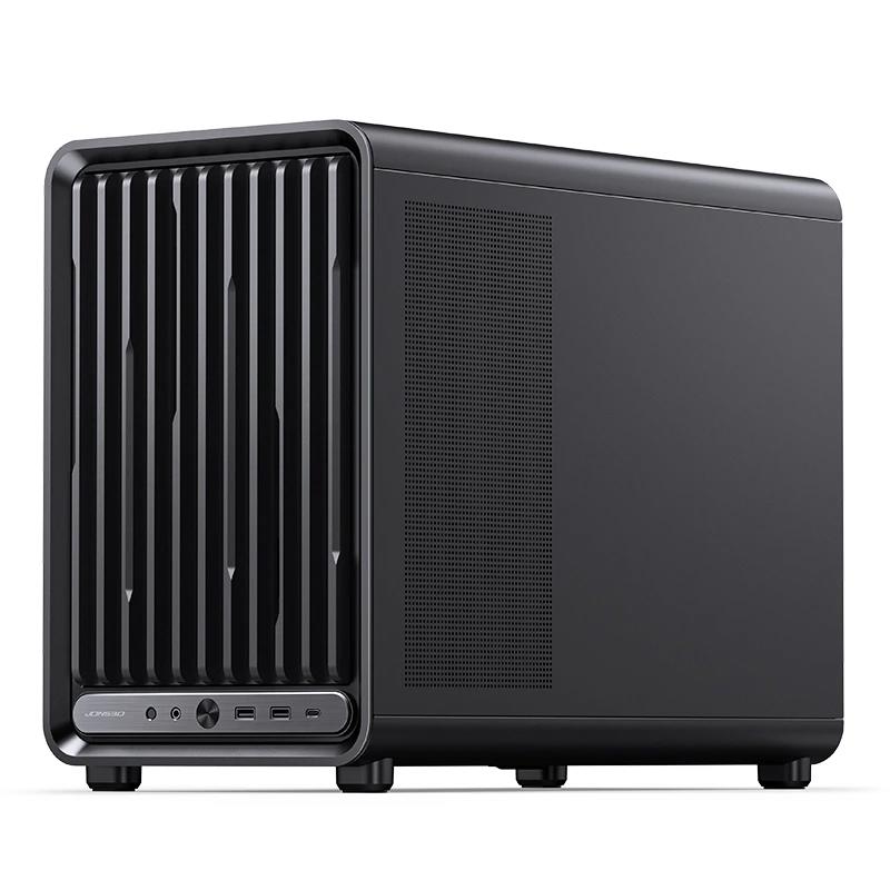 A large main feature product image of Jonsbo D33 - 39L Compact mATX Case (Black)
