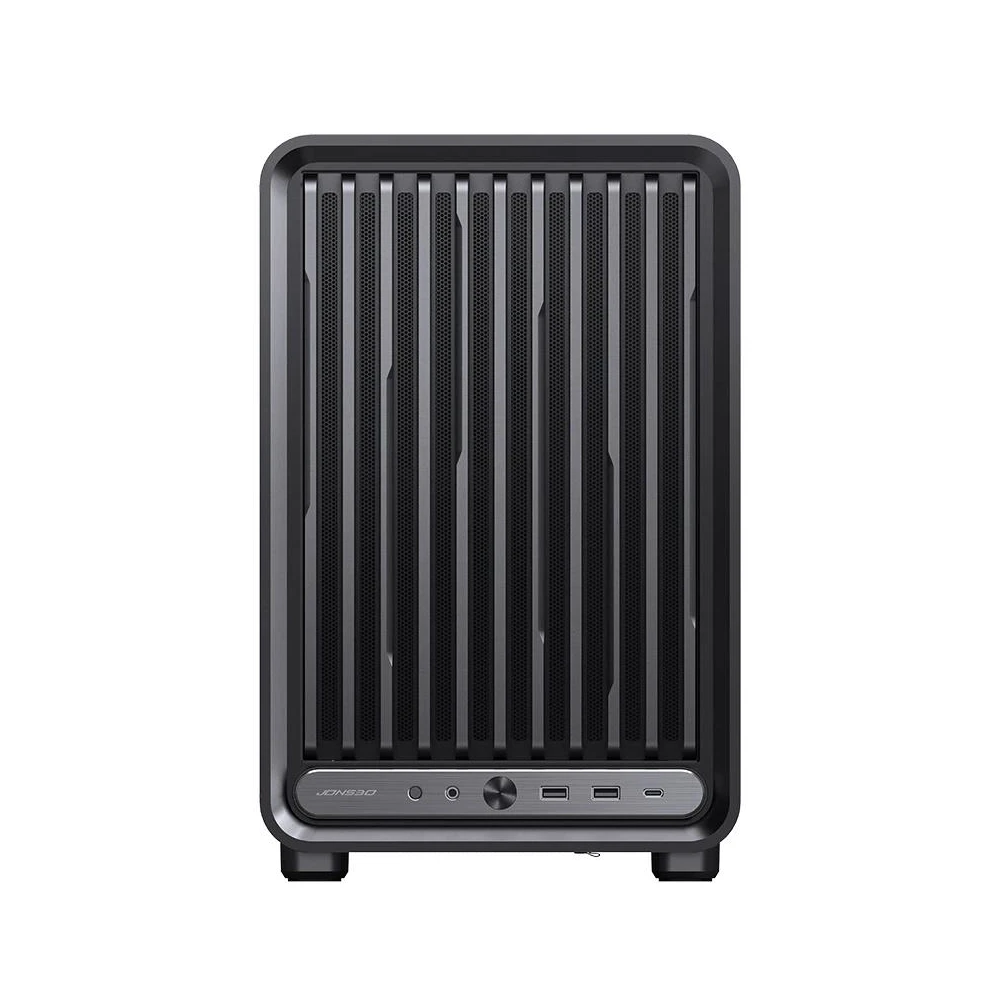 A large main feature product image of Jonsbo D33 - 39L Compact mATX Case (Black)