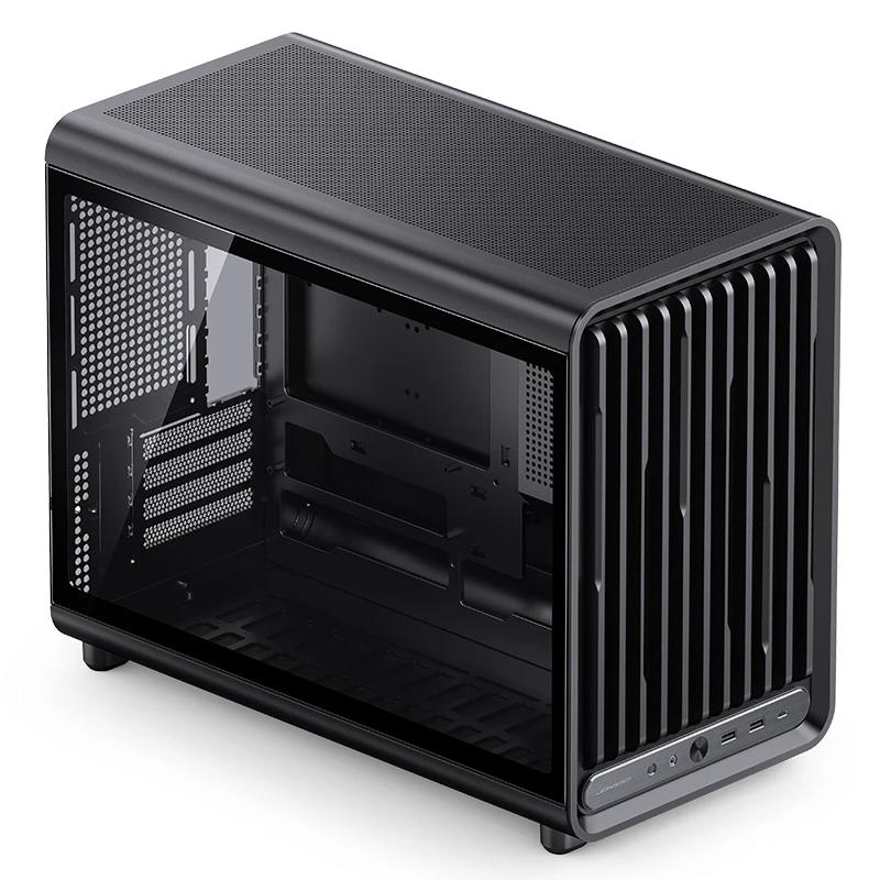 A large main feature product image of Jonsbo D33 - 39L Compact mATX Case (Black)