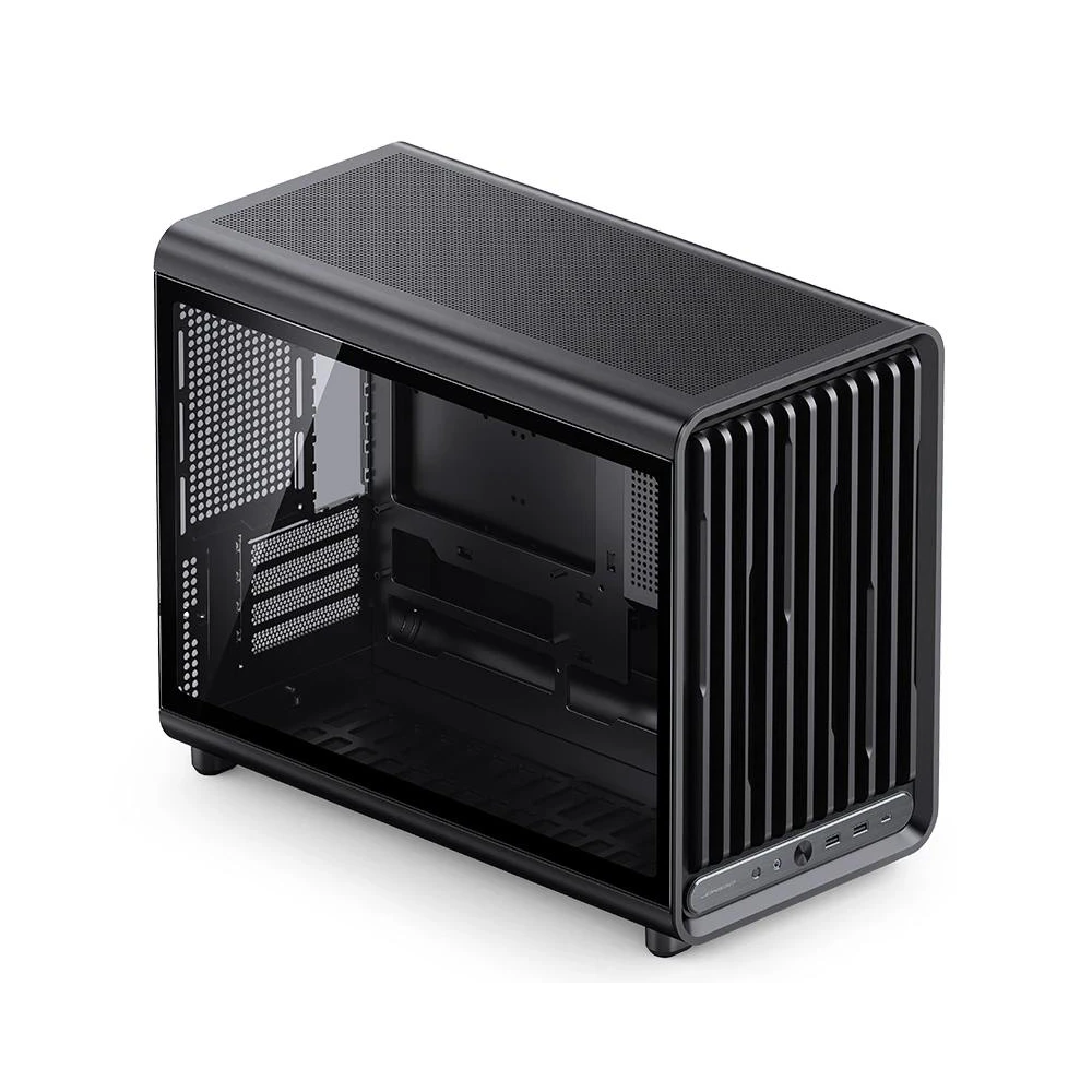 A large main feature product image of Jonsbo D33 - 39L Compact mATX Case (Black)