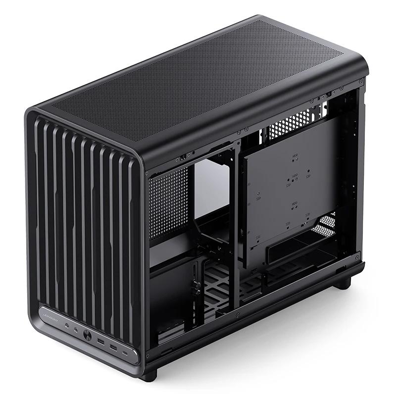 A large main feature product image of Jonsbo D33 - 39L Compact mATX Case (Black)