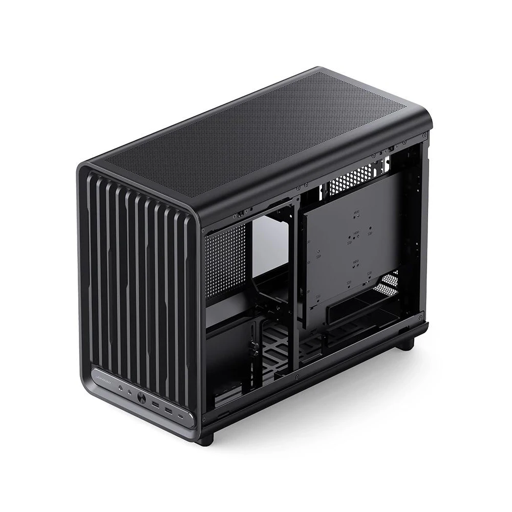 A large main feature product image of Jonsbo D33 - 39L Compact mATX Case (Black)