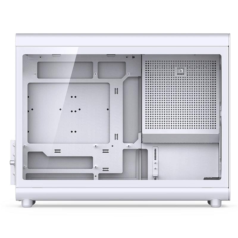 A large main feature product image of Jonsbo D33 - 39L Compact mATX Case (White)