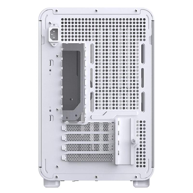 A large main feature product image of Jonsbo D33 - 39L Compact mATX Case (White)
