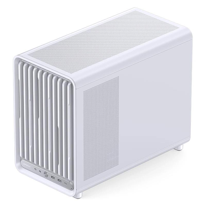 A large main feature product image of Jonsbo D33 - 39L Compact mATX Case (White)