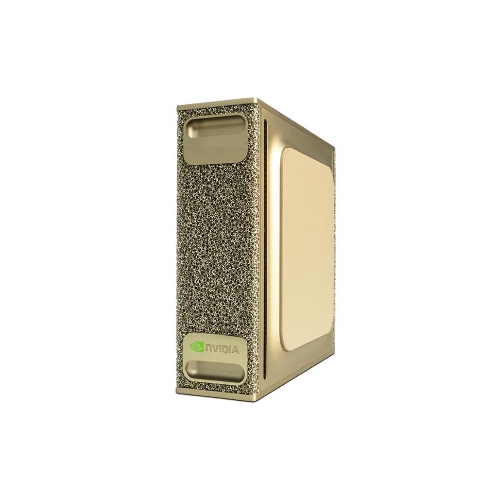 A large main feature product image of NVIDIA DGX Spark Founders Edition - 4TB/128GB