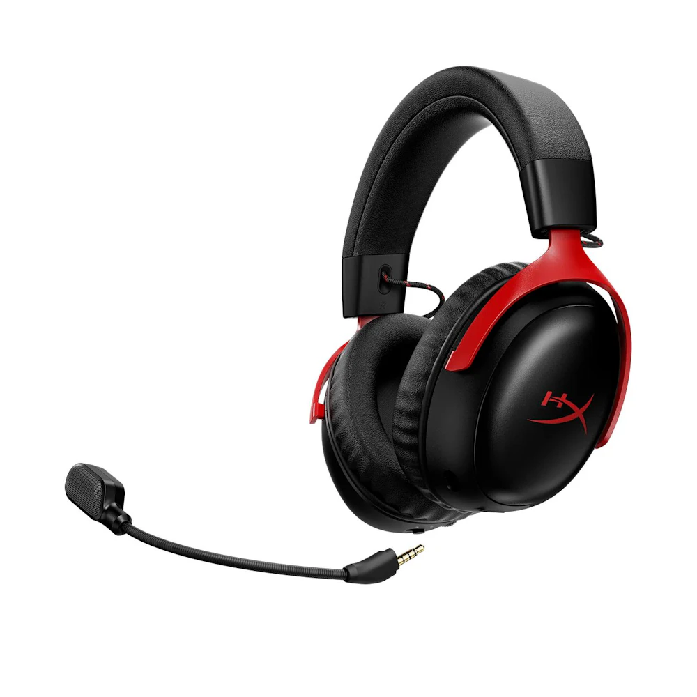 HyperX Cloud III S - Wireless Gaming Headset (Red)