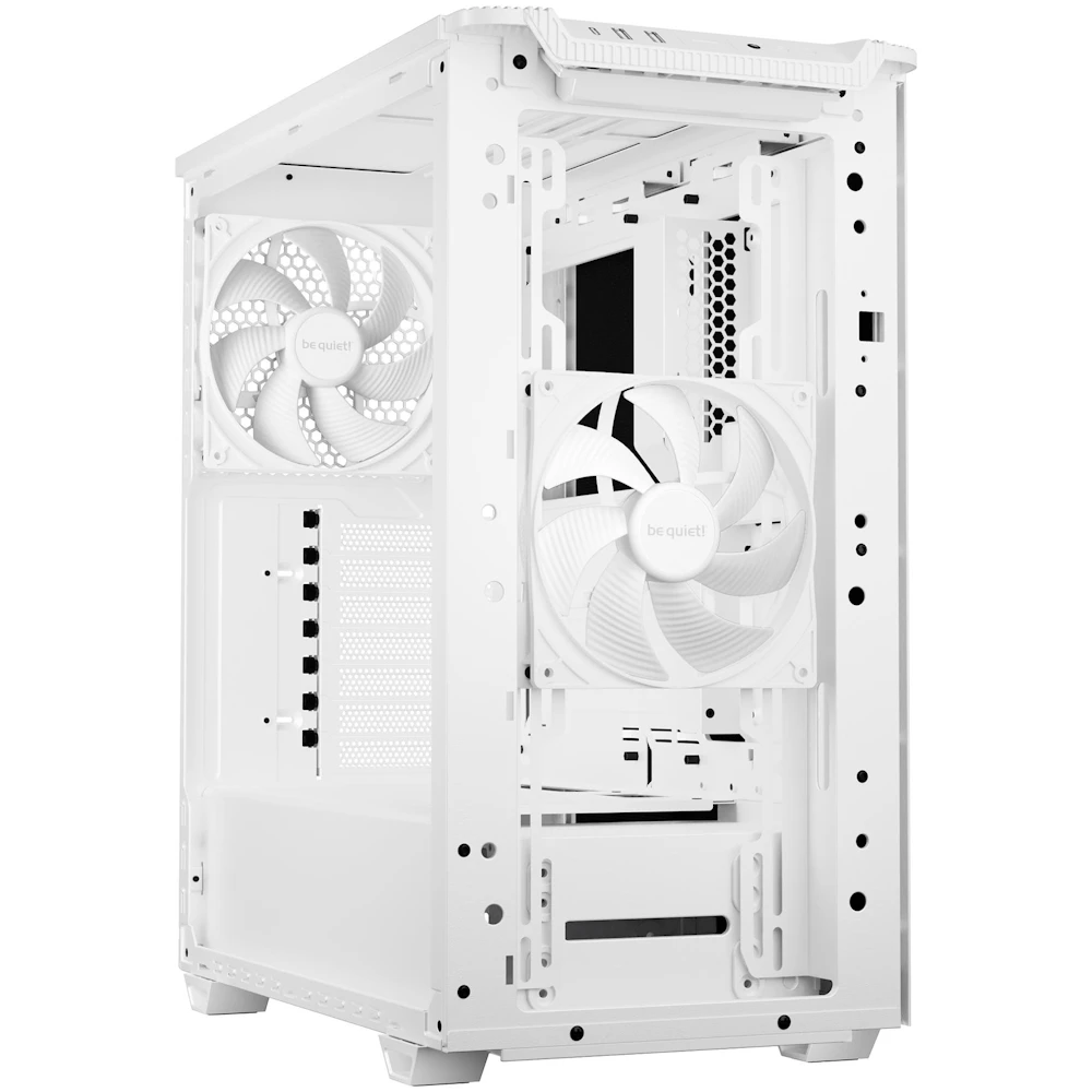A large main feature product image of EX-DEMO be quiet! PURE BASE 501 Airflow Window - Mid Tower Case (White)