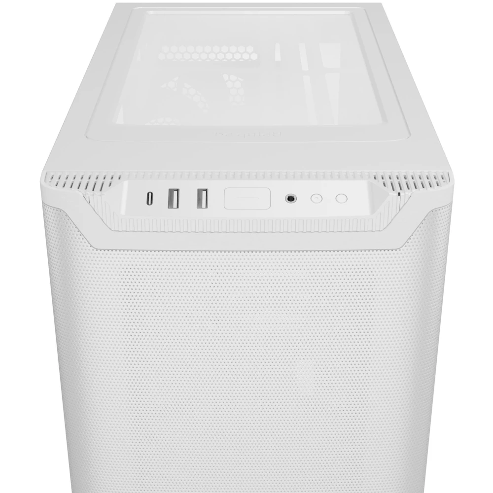 A large main feature product image of EX-DEMO be quiet! PURE BASE 501 Airflow Window - Mid Tower Case (White)