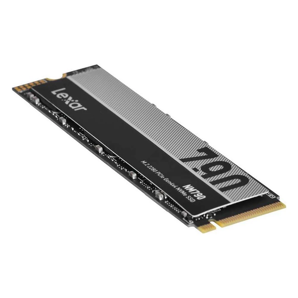 A large main feature product image of EX-DEMO Lexar NM790 PCIe Gen4 NVMe M.2 SSD - 1TB