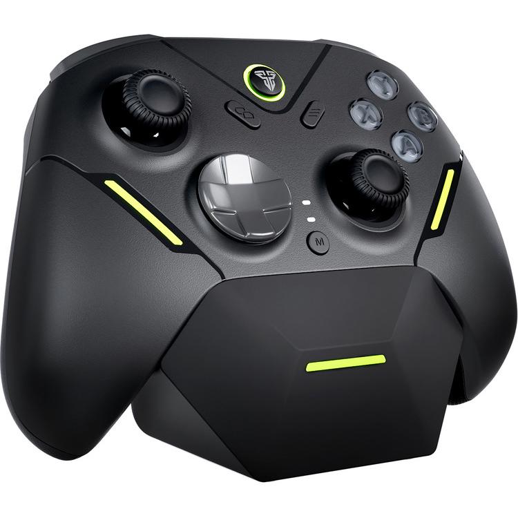 A large main feature product image of Fantech ZENITH PRO Wireless Gamepad RGB Multi-Platform Hall-Effect Game Controller with Charging Dock - Black