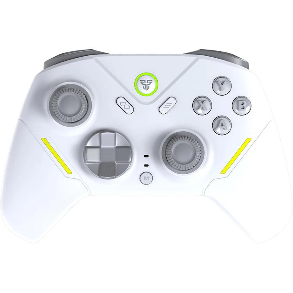 Fantech ZENITH PRO Wireless Gamepad RGB Multi-Platform Hall-Effect Game Controller with Charging Dock - White
