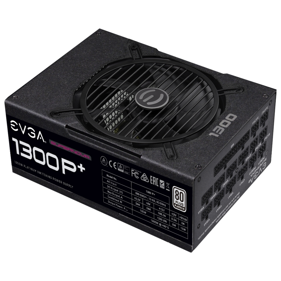A large main feature product image of EX-DEMO EVGA SuperNOVA 1300 P+ 1300W Platinum ATX Modular PSU