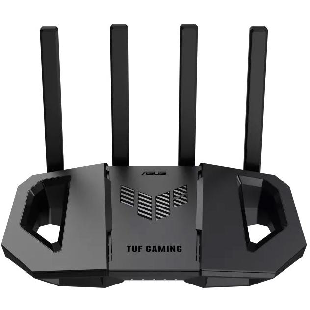 A large main feature product image of EX-DEMO ASUS TUF-BE3600 Dual Band WiFi 7 Gaming Router