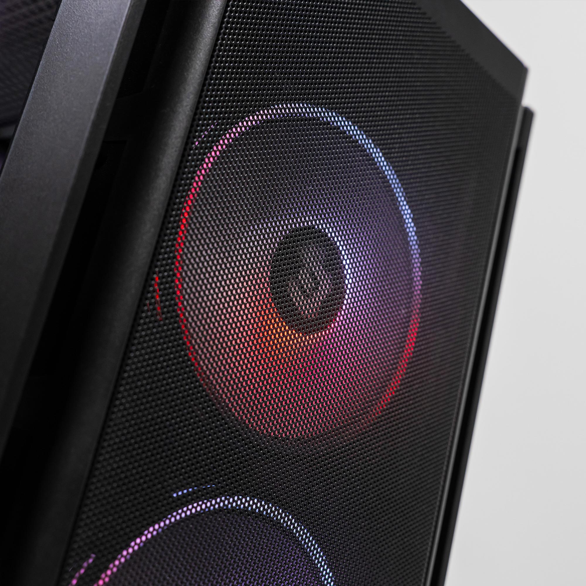 A large main feature product image of EX-DEMO PLE Trooper RX 9070 Prebuilt Ready To Go Gaming PC