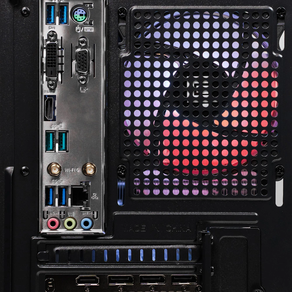 A large main feature product image of EX-DEMO PLE Trooper RX 9070 Prebuilt Ready To Go Gaming PC