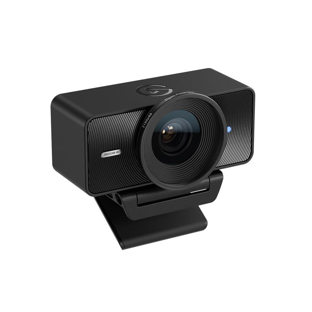 A large main feature product image of Elgato Facecam 4K Premium 4K60 Studio Webcam