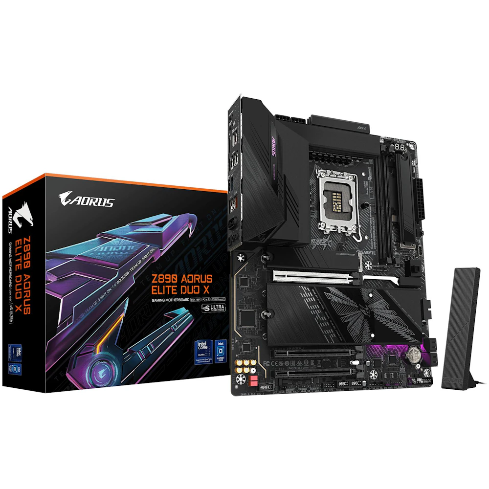 Gigabyte Z890 AORUS ELITE DUO X LGA1851 ATX Desktop Motherboard