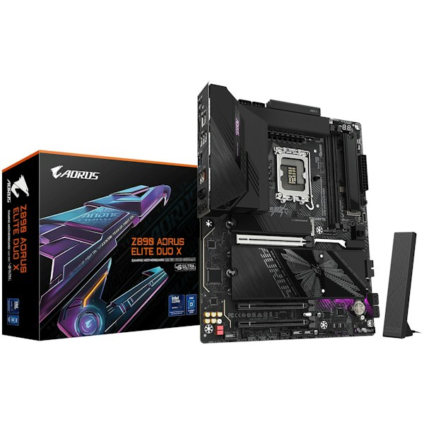 Gigabyte Z890 AORUS ELITE DUO X LGA1851 ATX Desktop Motherboard