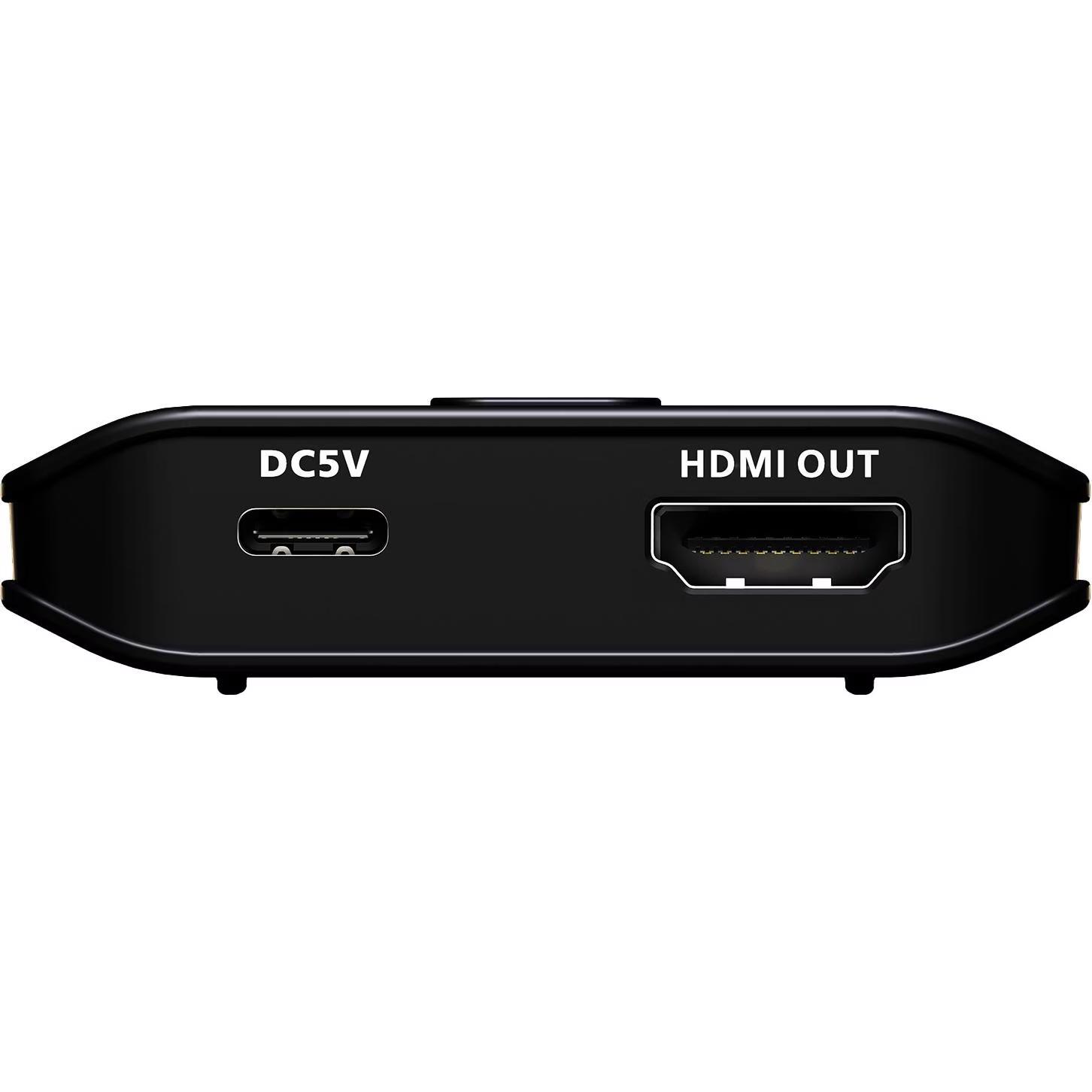 A large main feature product image of ATEN Essential 2 Port 8K HDMI Switch
