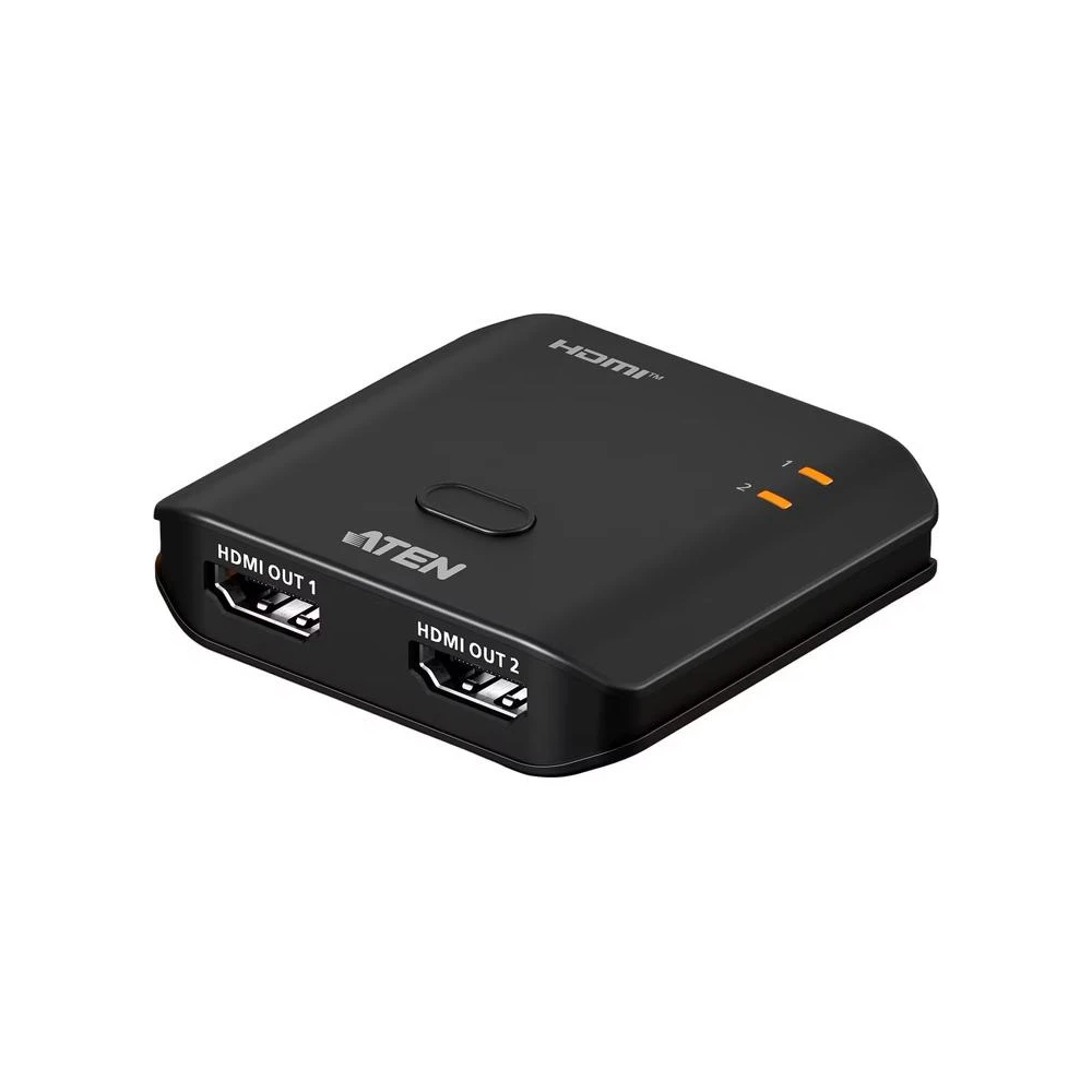 A large main feature product image of ATEN Essential 2 Port True 4K HDMI Splitter