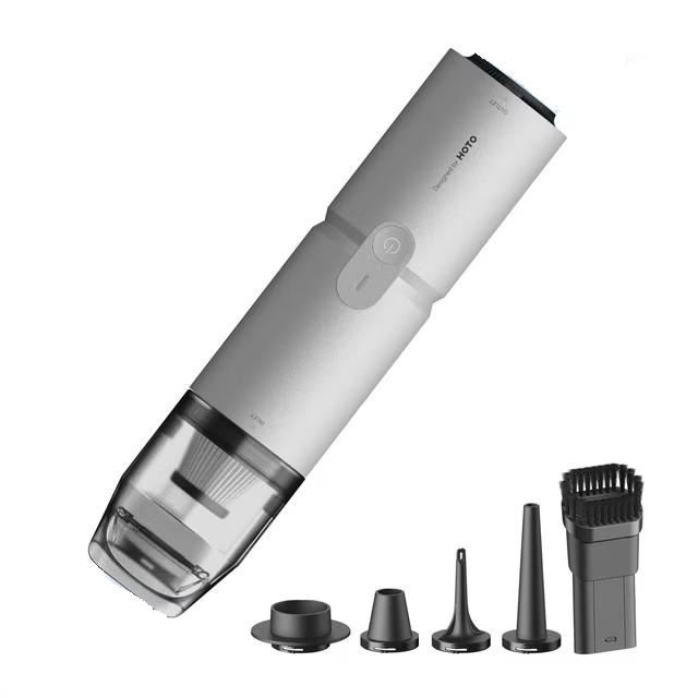 A large main feature product image of HOTO Compressed Air Capsule Air Duster & Handheld Vacuum