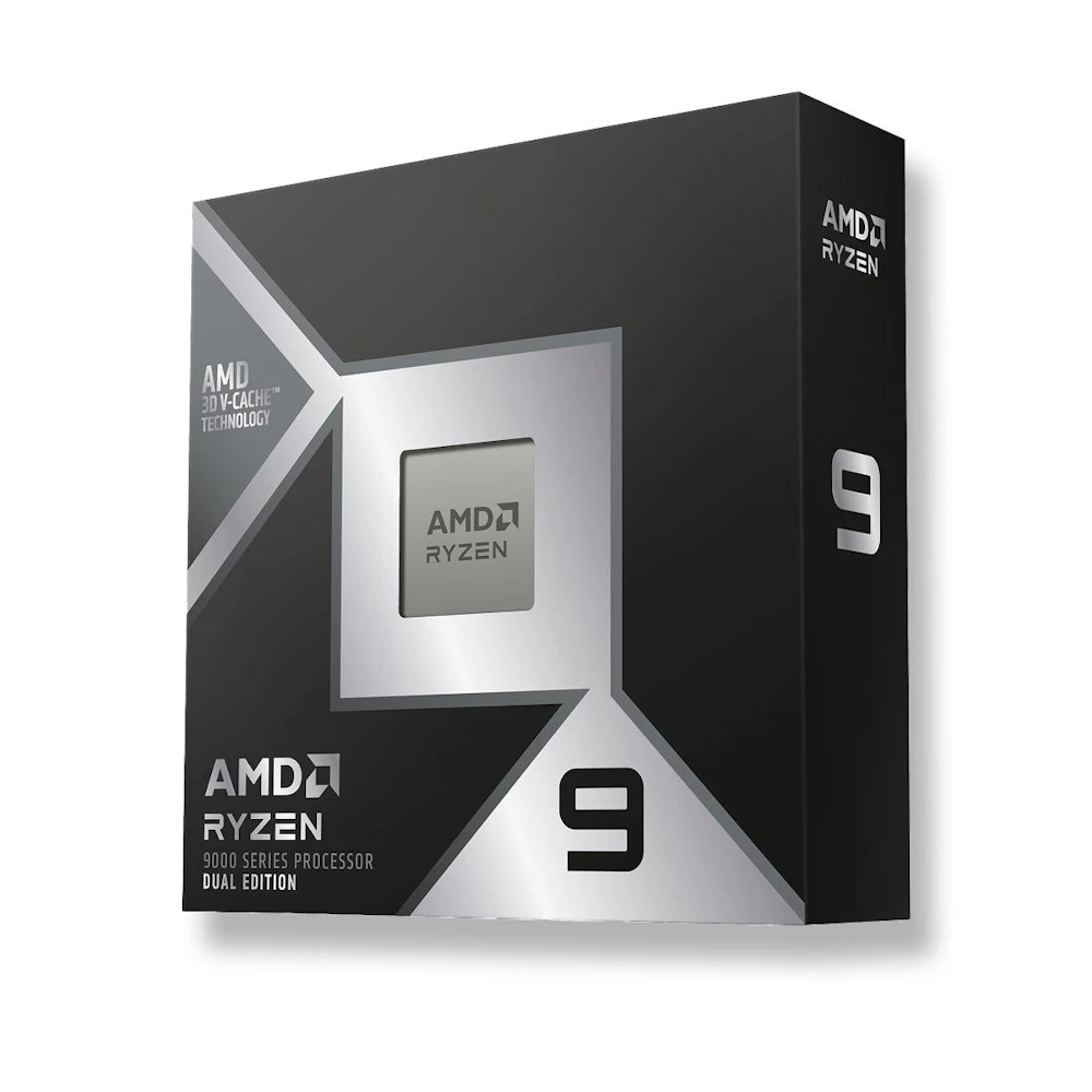 AMD Ryzen 9 9950X3D2 Dual Edition 16 Core 32 Thread Up to 5.6GHz AM5 - No HSF Retail Box