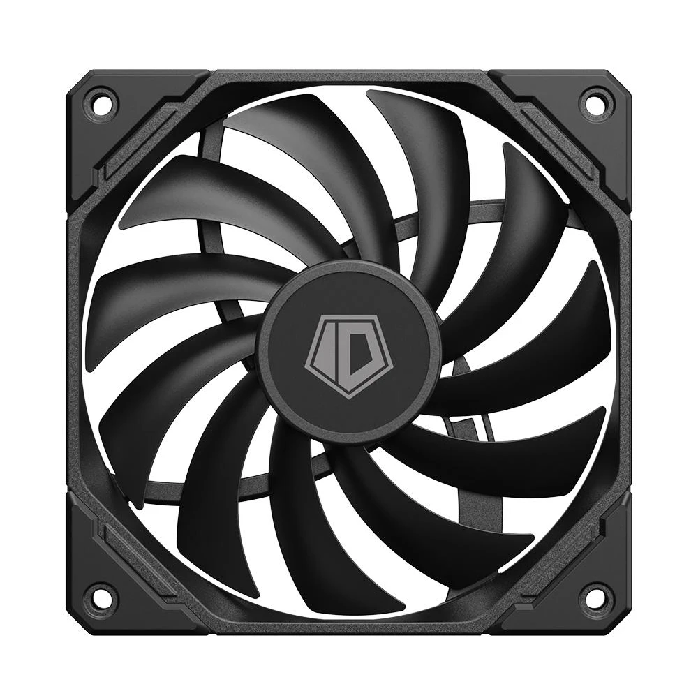 A large main feature product image of EX-DEMO ID-COOLING TF Series Slim 120mm PWM Fan (Black)