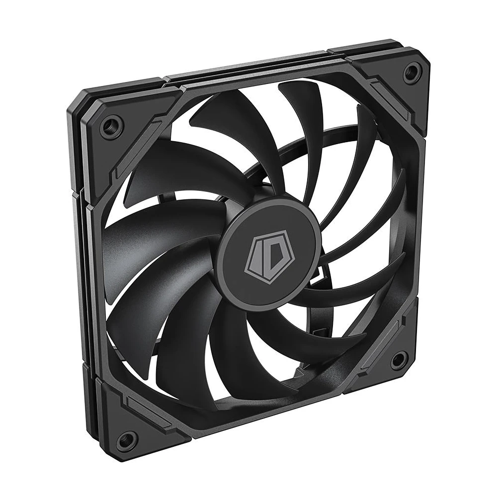 A large main feature product image of EX-DEMO ID-COOLING TF Series Slim 120mm PWM Fan (Black)